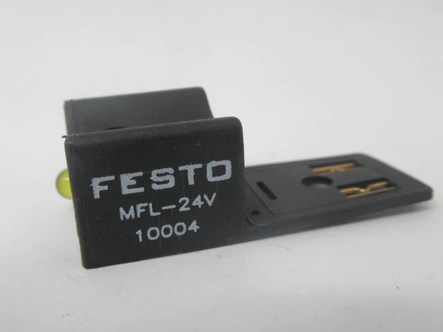 Festo 10004 MFL-24 Solenoid Indicator Insert 24VAC/DC USED