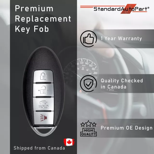 Proximity Smart Key Fob for Nissan Altima Maxima (2016-18) KR5S180144014