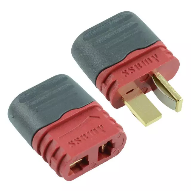 AMASS Male Female Deans T Plug Connector with Cap 36A