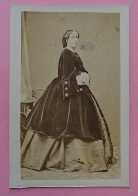 kuk Monarchie Adel Habsburg Kaiserhaus 1860 CDV Photo Archduchess Elisabeth