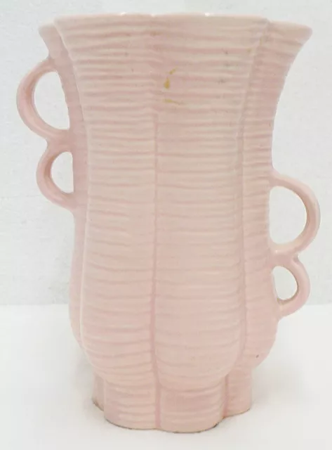 Red Wing Pottery Pink Vase Number 1111