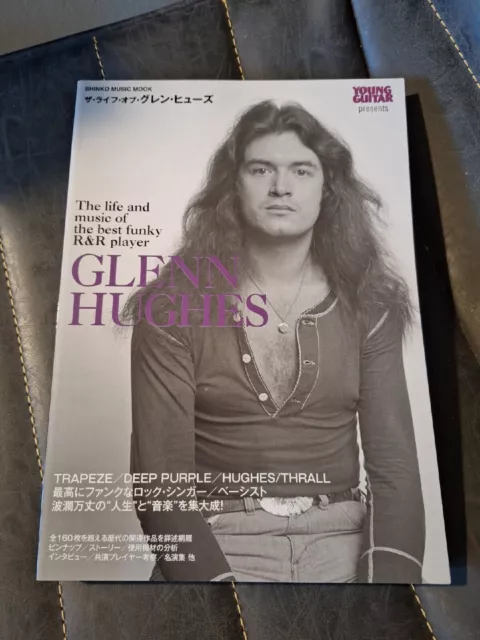 Glenn Hughes Deep Purple Trapeze book Japan Neu
