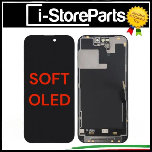 Display Lcd Touch Soft Oled Apple Iphone 14 Pro Vetro Schermo Pari Originale 3