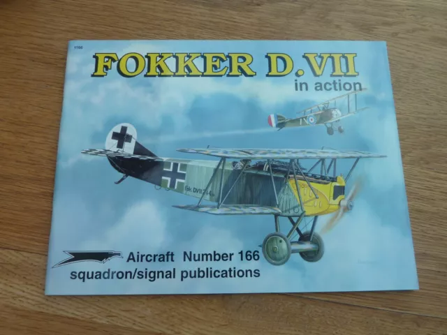 Squadron/Signal Aircraft Ww1 Fokker D.vii In Action Softback