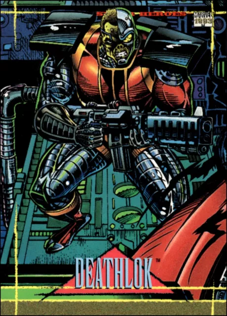 1993 Skybox Marvel Universe Series IV 4 Trading Card #8 Deathlok