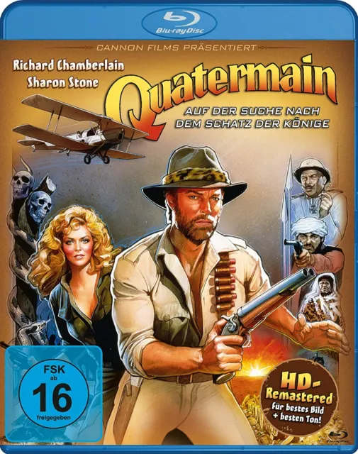 Quatermain 1 - Auf der Suche nach dem Schatz der Könige [Blu-ray/NEU/OVP]