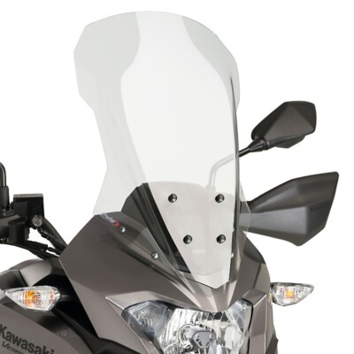 Bulle Touring pour Kawasaki Versys-X 300 17-20 noir Puig 
