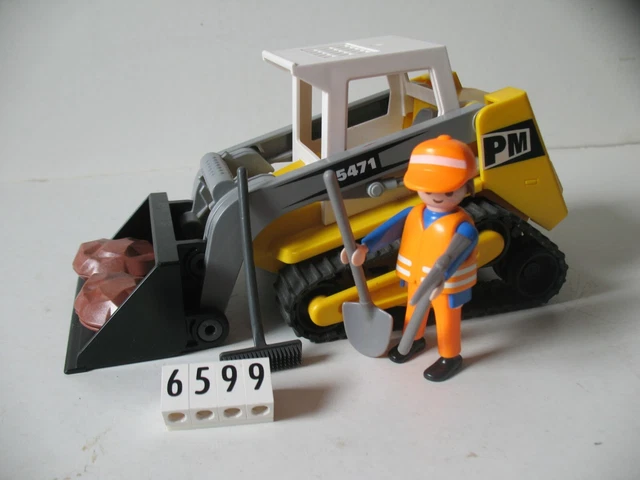 Playmobil 4846 Véhicule à chenilles et brigand - Playmobil - Achat
