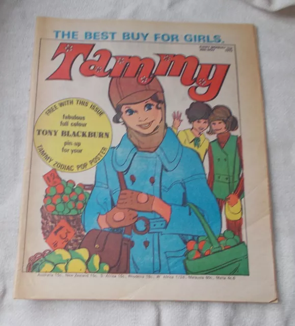 Tammy Comic - November 25th 1972 - Good Conditon - Girls Magazine