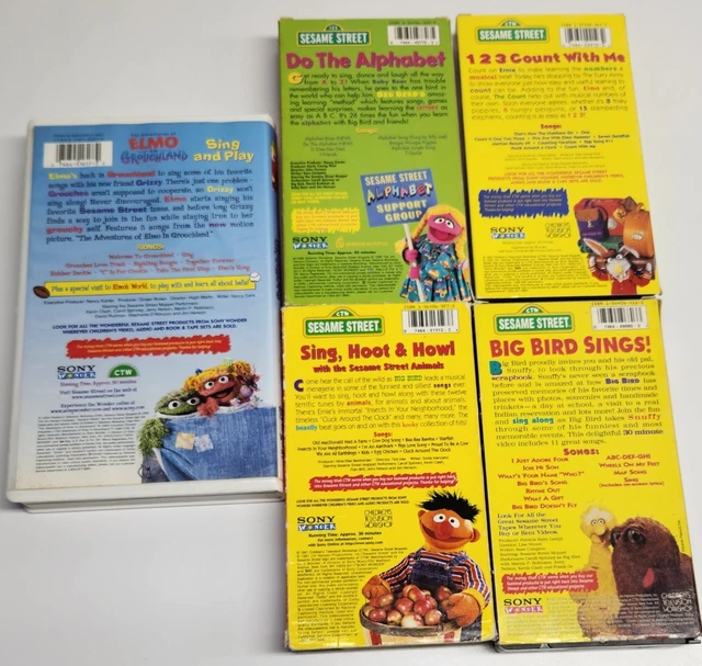 SESAME STREET VHS Lot of 6, READ $46.20 - PicClick CA