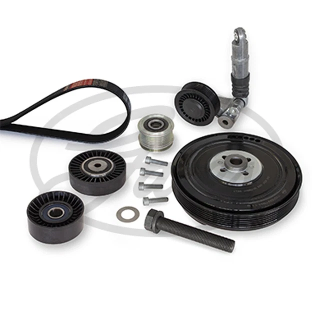 KIT CINGHIE TRAPEZOIDALI Micro-V® GATES K035PK1435 per ŠKODA AUDI