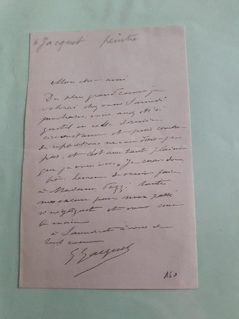 Lettre Manuscrite De Walter Kempowski - 1975 - Original Non Certifié