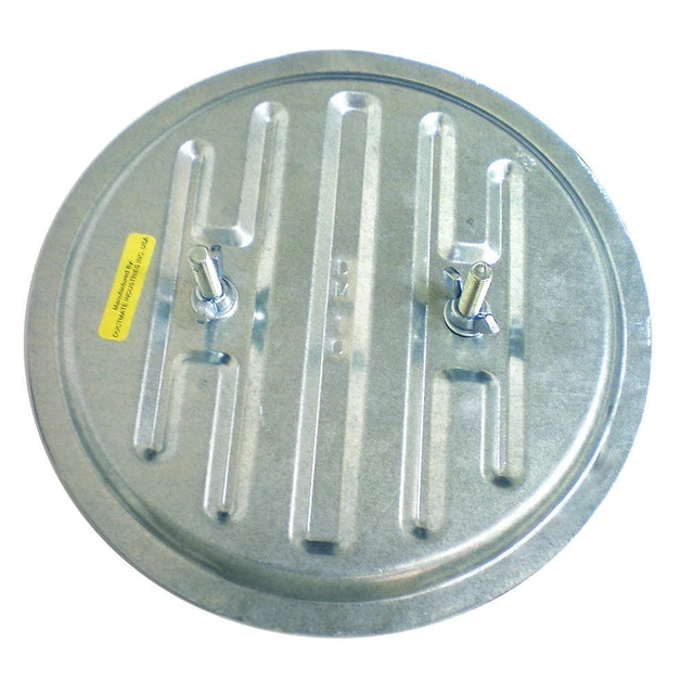 DUCTMATE GRDCI12GA Duct Cleaner Access Door,13 In.,Round