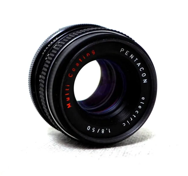 PENTACON Electric 50mm f/1.8 MC Prime Lens for M42 fit PARTS REPAIR