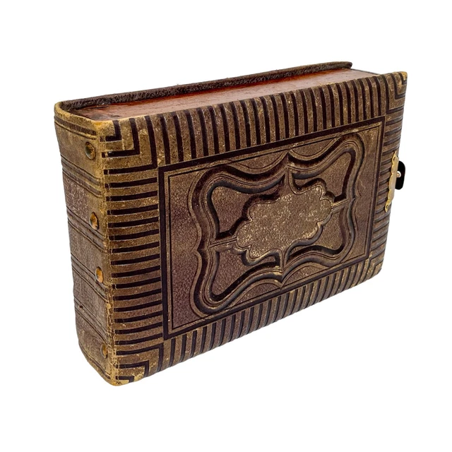 Kaléidoscope Ancien Style Laiton Avec Poignée En Cuir - Boîte Vintage Collection Cadeau - Neuf Sous Emballage