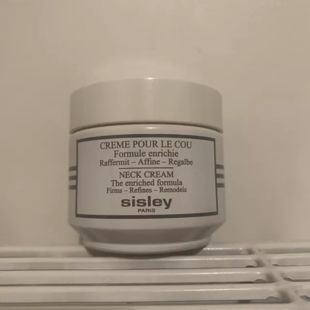 🌸sisley Crème Pour Le Cou Formule Enrichie 50 Ml Totalement Neuve Sans Boîte