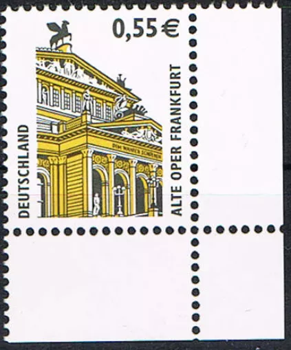 Mi.Nr. 2300 ** postfrisch,  BRD 2003, SWK. Alte Oper Frankfurt  ERU