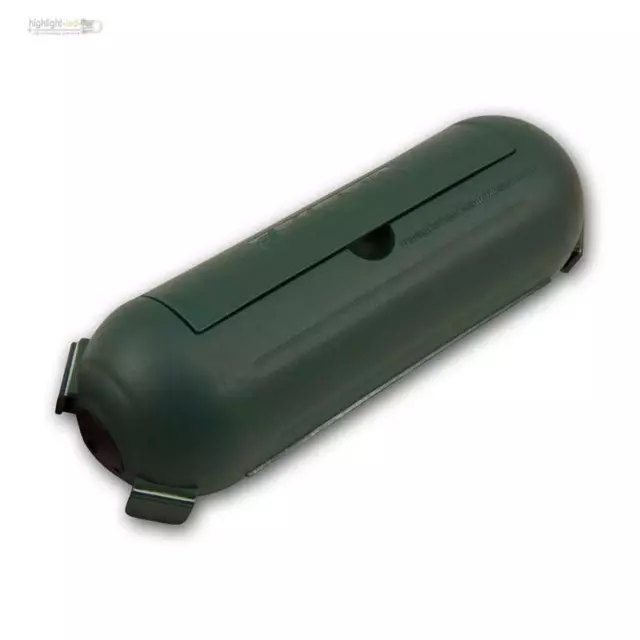 Boîte de Sécurité Vert pour Schuko Prise IP44 Kabelbox Protection Câble Pluie