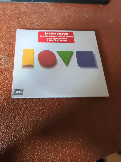 New & Sealed Jason Mraz Love Is a Four Letter Word CD Album