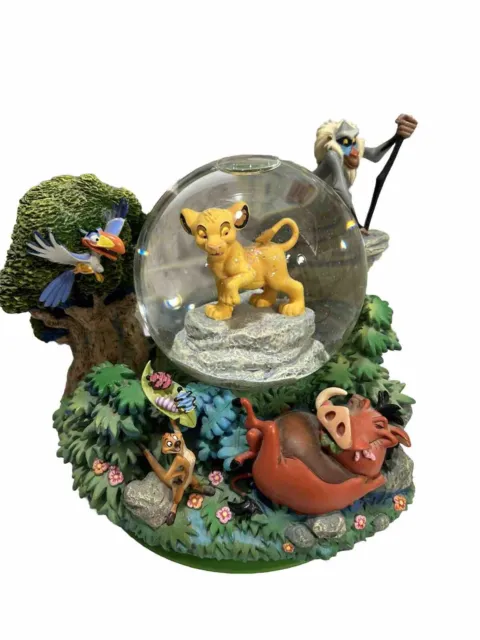 Disney Store Lion King I Just Can’t Wait to be King Snow Globe Limited Edition