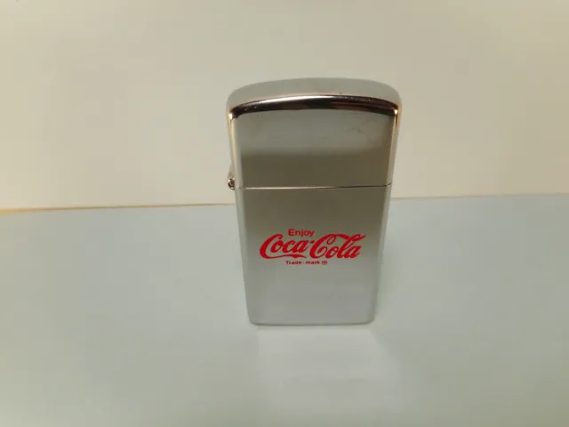 1989 Zippo Enjoy Coca-Cola Lighter - Never used