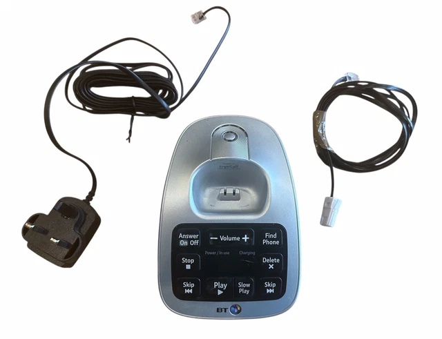 BT4600 (BT 4600) Base Station With Built In Answer Machine (Base Only - Foto 7