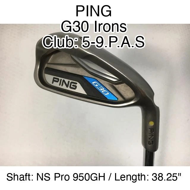 PING G30 NS Pro 950GH S Flex Iron Set Used Nagakate Store. $339.47