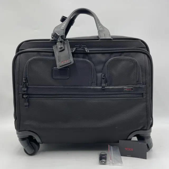 TUMI Carry Bag Business Bag Alpha 2 Wheel Deluxe