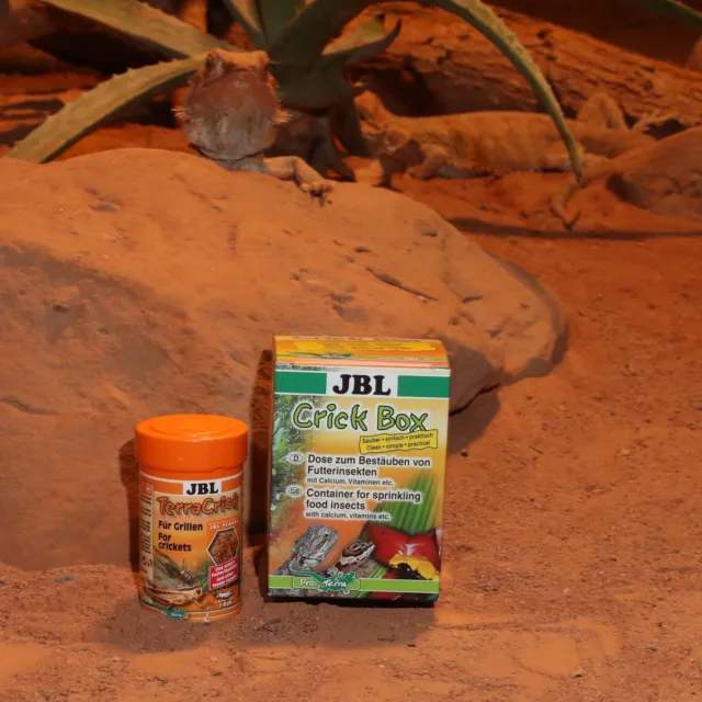 JBL TerraCrick 100ml, Futter für Grillen und andere Futterinsekten, Terraristik