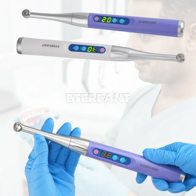 ETERFANT Original Dental iLED 1S Cure Curing Light Lamp 3500 MW/CM White+Purple