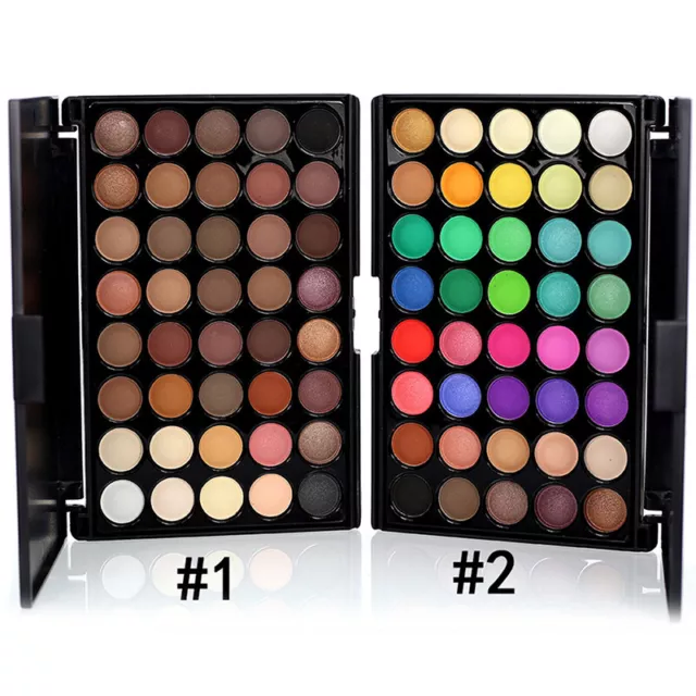 40 Farben Lidschatten-Make-up-Palette Matte Lidschattenplatte BL