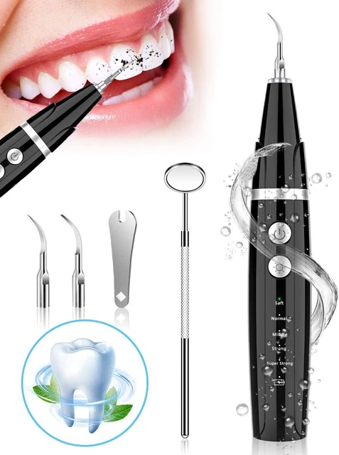 Ultrasonic Tooth Cleaner - Plaque Remover for Teeth Remove Teeth Stain tarter