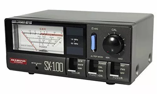 SX100 SWR Meter, 1.6-60MHz, 30/300/3000W