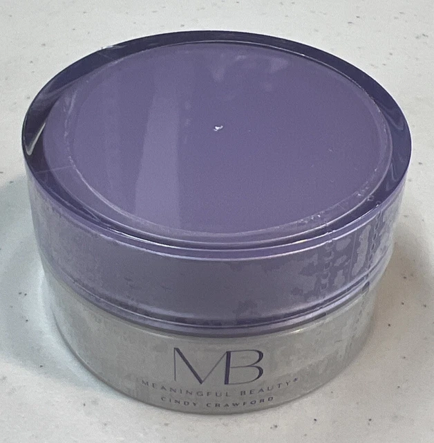 NUEVA Crema de noche para recuperación de edad Meaningful Beauty Cindy Crawford 10 ml 0,33 oz