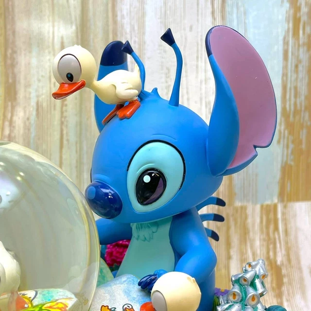 LILO STITCH UGLY Duckling Snow Globe Music Box Disney Tdl £1,652.76