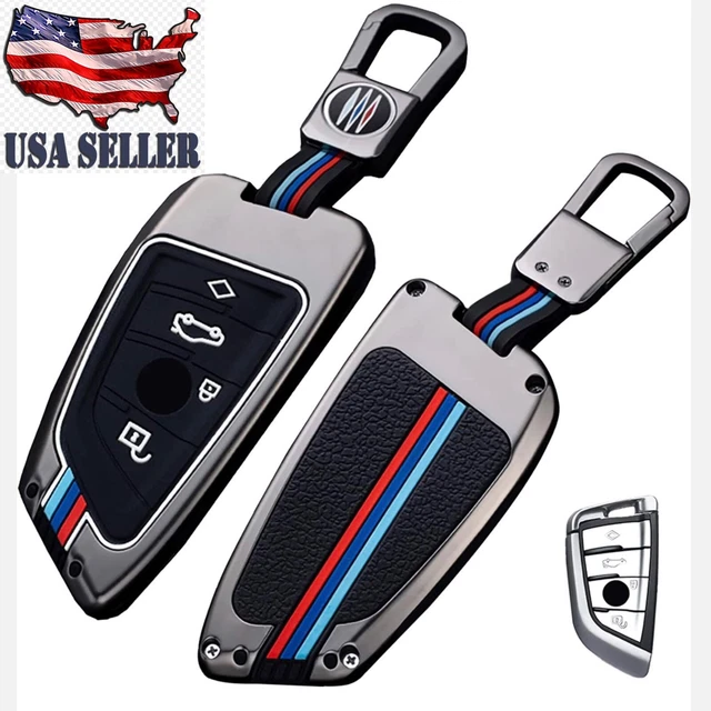 Metal Protection Car Key Case Cover Fob Shell for BMW X3 X4 X5 X6 3 4 5 7 Series