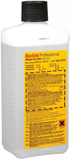 Kodak Photo-Flo 200 Solution, 16oz