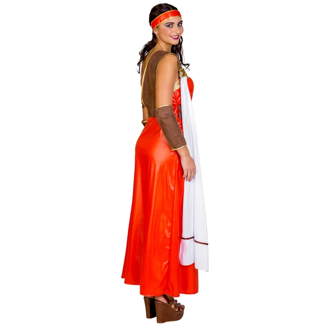 Costume Donna Romana Gladiatrice Antico Costume Carnevale Carnevale Abito