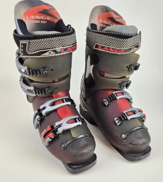 Lange CRL 90 Ski Boots Mens Size 7.5 US  40.5 EUR Black Full Thermo Advanced Fit