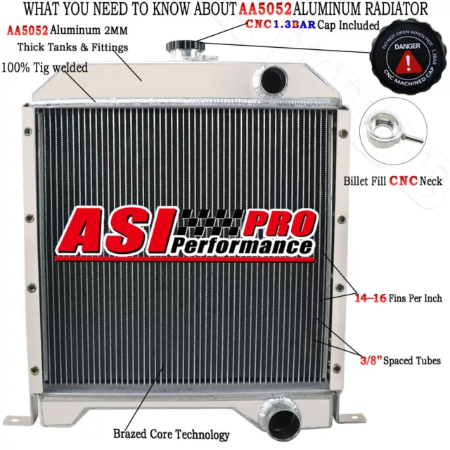 ASI Radiator For Case/IH International Harvester 1840 1845C Skidsteer 1A12192