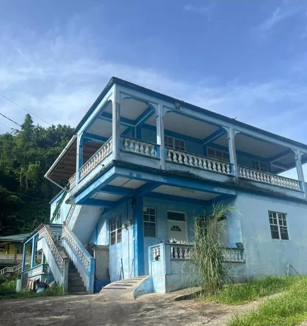 A 6 Bedroom, 4 bathroom House (Three Apartments) in Dominica, Caribbean.