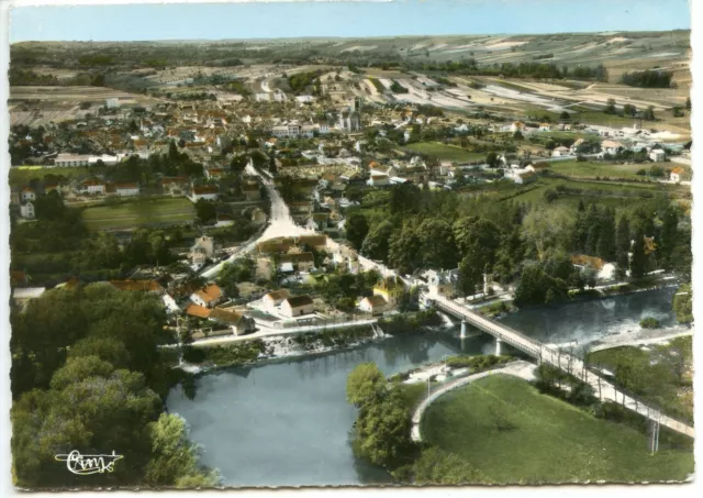 Cpsm / Postcard / Yonne / Appoigny General Aerial View