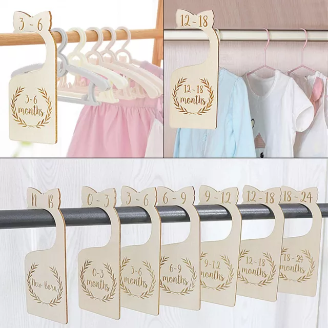 Home Baby Closet Divider Newborn To Month Size Infant Clothing Gift