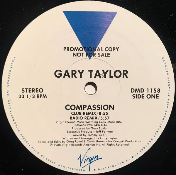 Gary Taylor - Compassion, 12", (Vinyl)