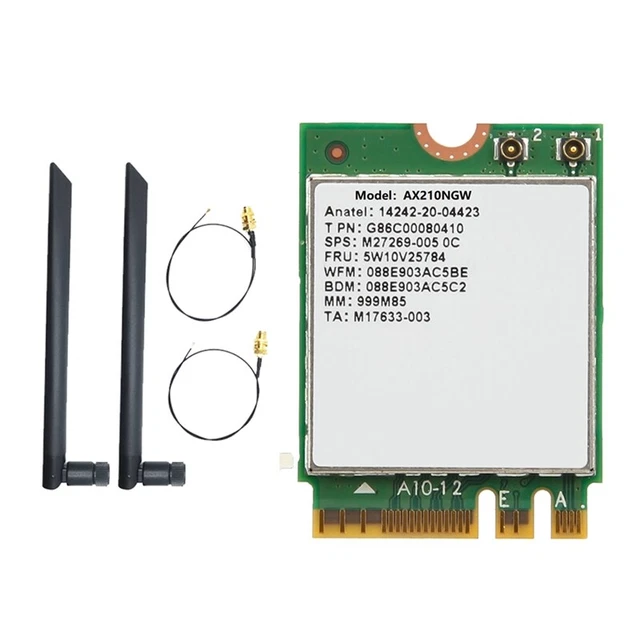 9560NGW Placa Wifi Intel Bluetooth 5.0 Dual Band 2.4 E 5G - Foto 6