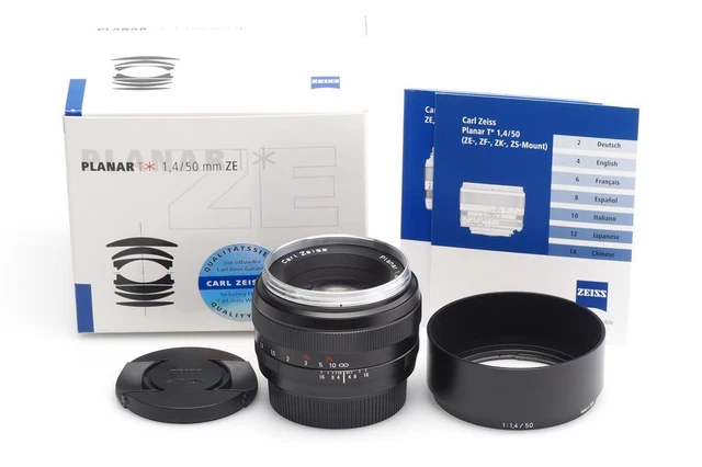 Carl Zeiss ZE 1.4/50mm Planar T* Black f. Canon EOS EF DEMO (1694892333)
