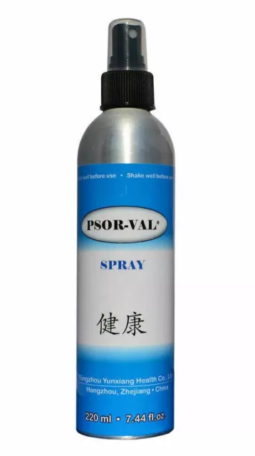 Psor Val Zinc Pump Spray - Psoriasis | Eczema Relief (220ml)