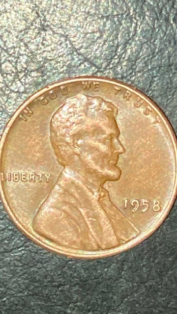 1958 P Lincoln Wheat Cent DDO , Coin Is In Excellent Condition, Strong Doubling