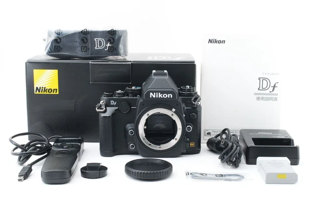 [Mint 9015 shots] Nikon Df 16.2MP Digital SLR Camera Body Black From JAPAN #5127