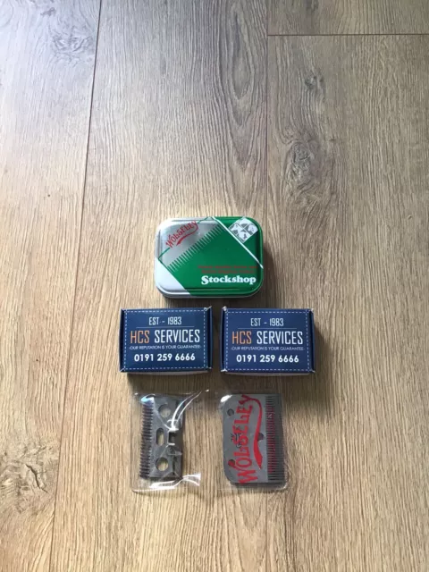 Wolseley Clipper Blades A2 Three Sets Sharpened